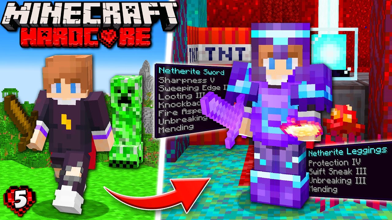 I Became OVERPOWERED in Hardcore Minecraft! (#5)