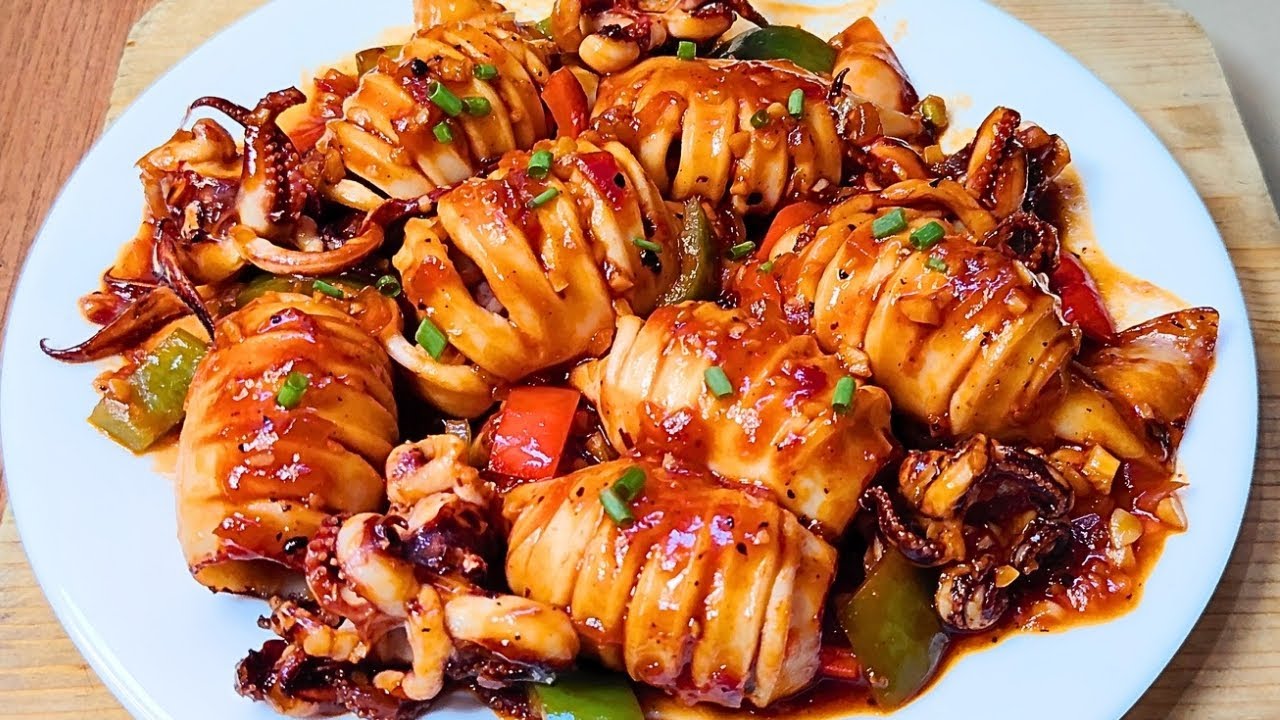 TRENDING gawin mu na ito | Easy way to cook butter garlic squid | Filipino food