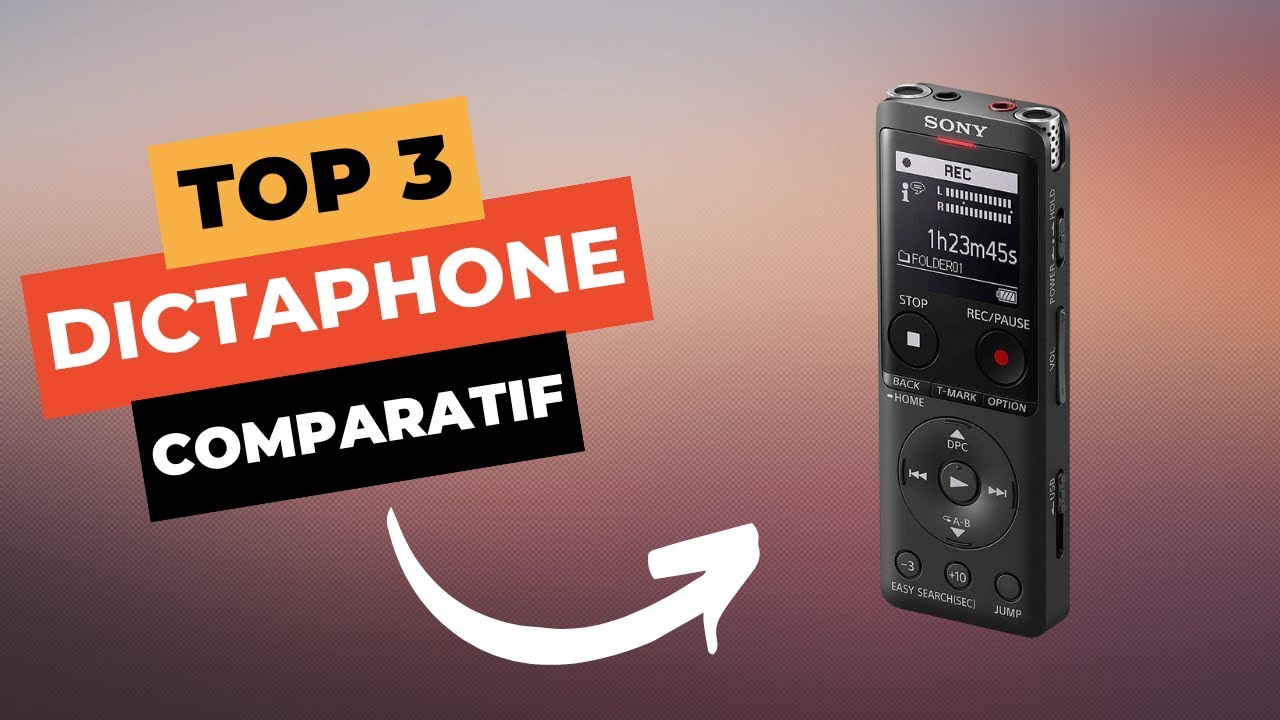 TOP 3 : Meilleur Dictaphone 2025 🔥