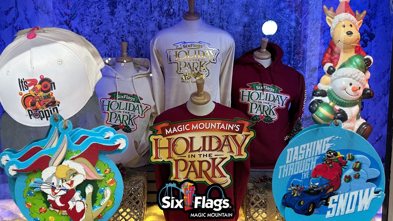 Your First Look at Holidays in the Park 2026 at Six Flags Magic Mountain 