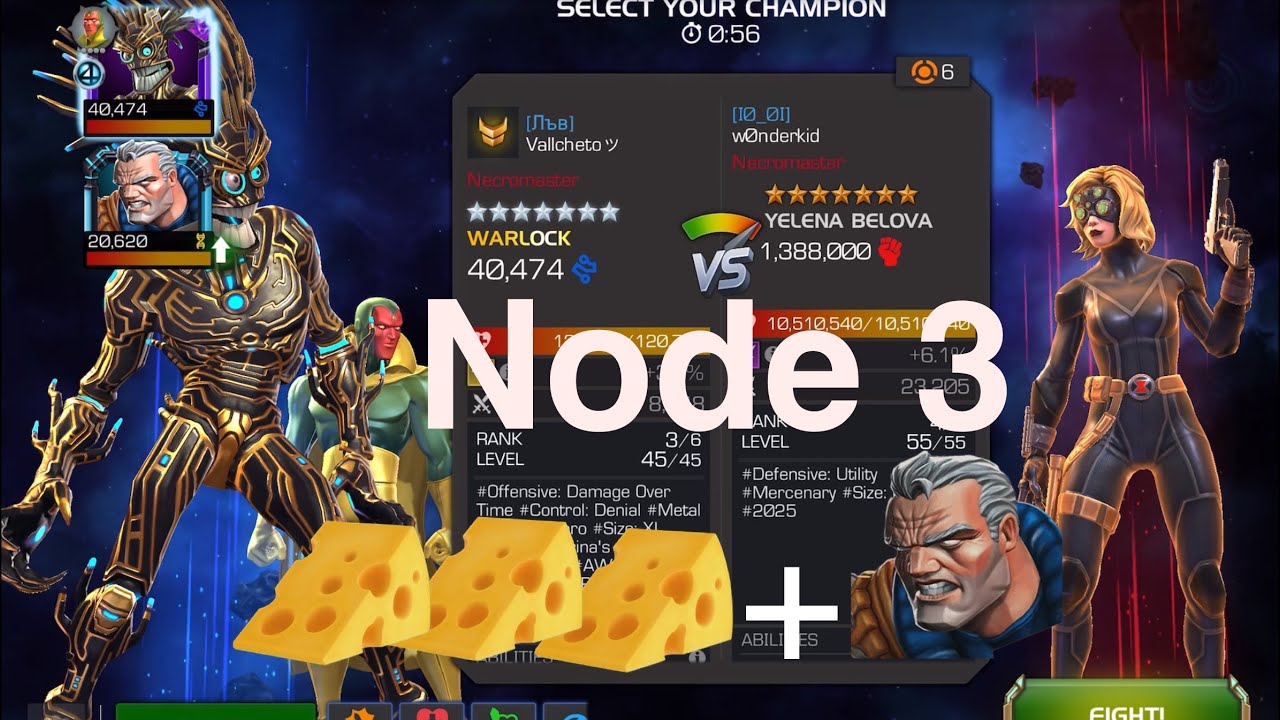 Mcoc node 3 Yelena Belova