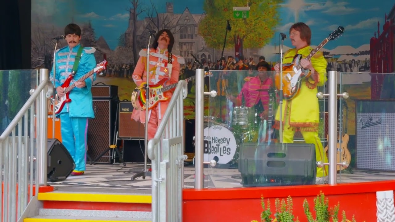 The Mersey Beatles at Strawberry Field