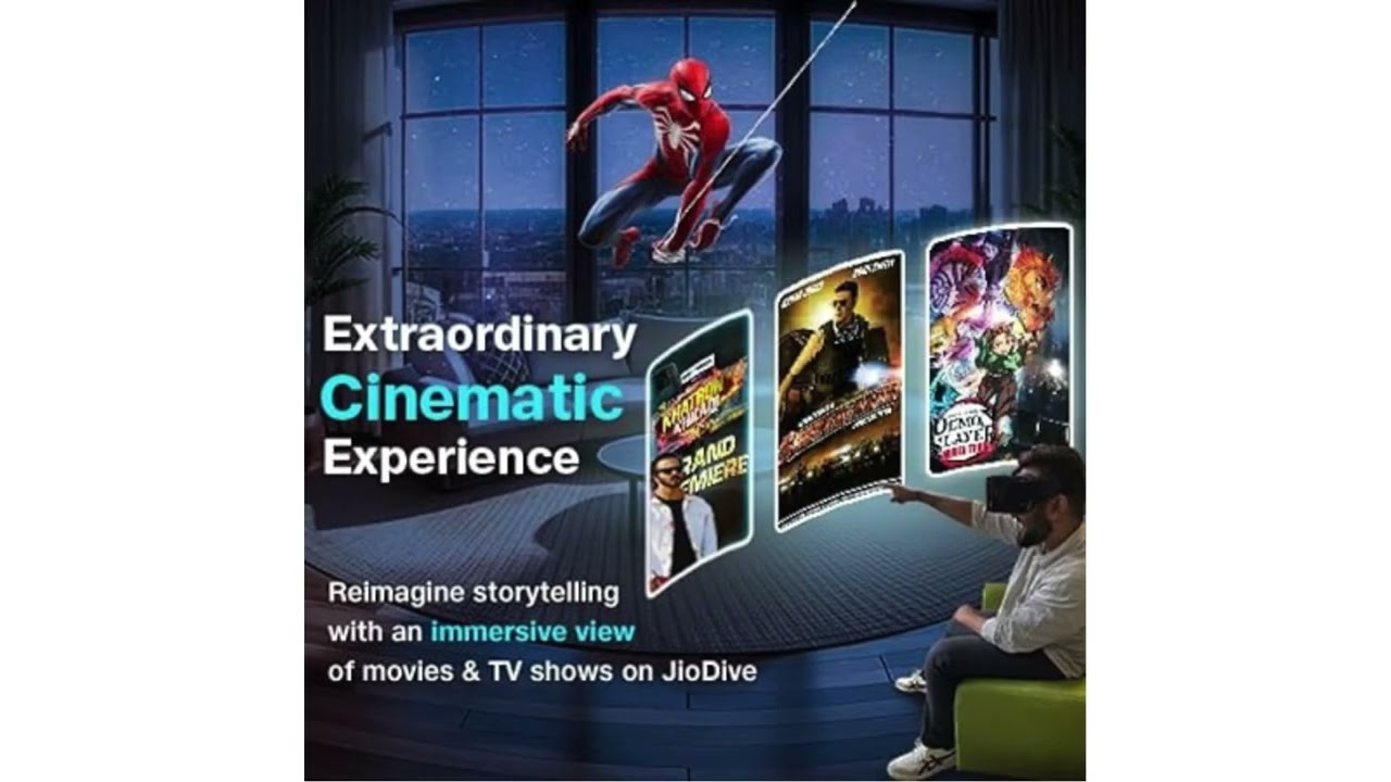 Jio Dive VR Headset | Immersive 360&deg; Viewing Experience #jio #jiocinema
