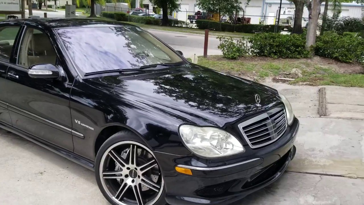 Обзор и тест-драйв Mercedes S55 2004 года.