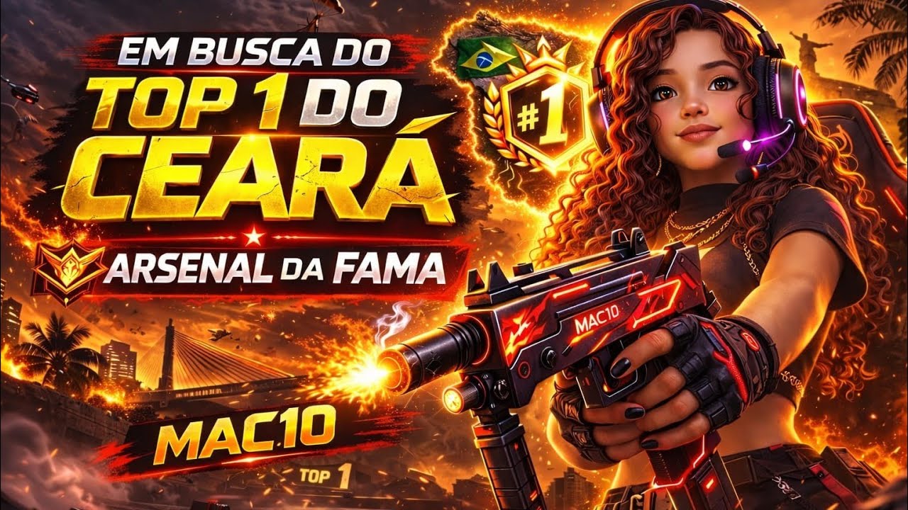 🟣Em busca do TOP 1 no Arsenal da Fama🟣 Free Fire ao vivo🟣 Jogando CS Rank🟣