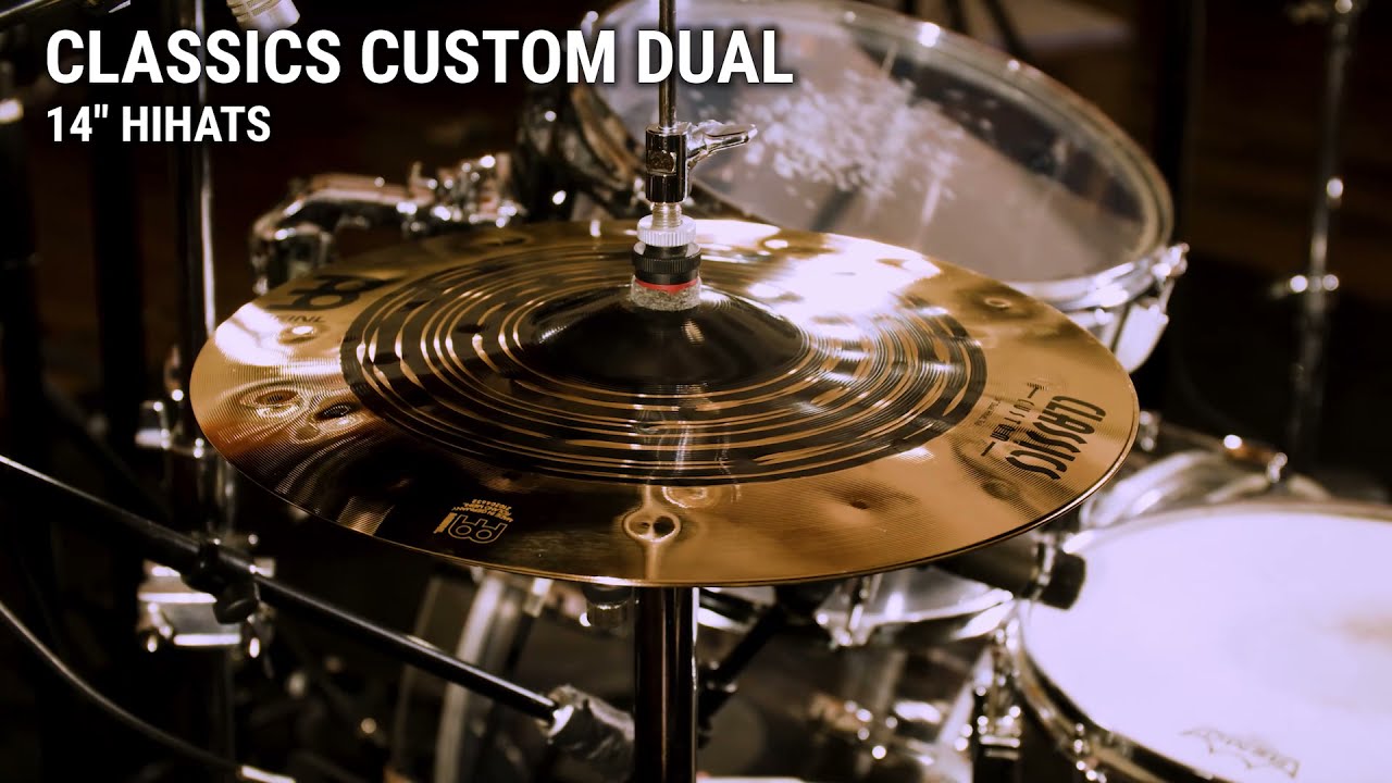 Meinl Classics Custom Dual Hi-hat 14 - CC14DUH