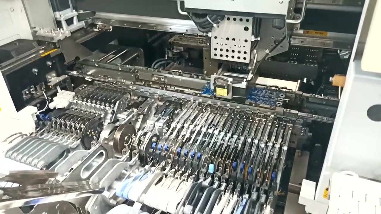 A Pro-360 being built on the pick and place machine