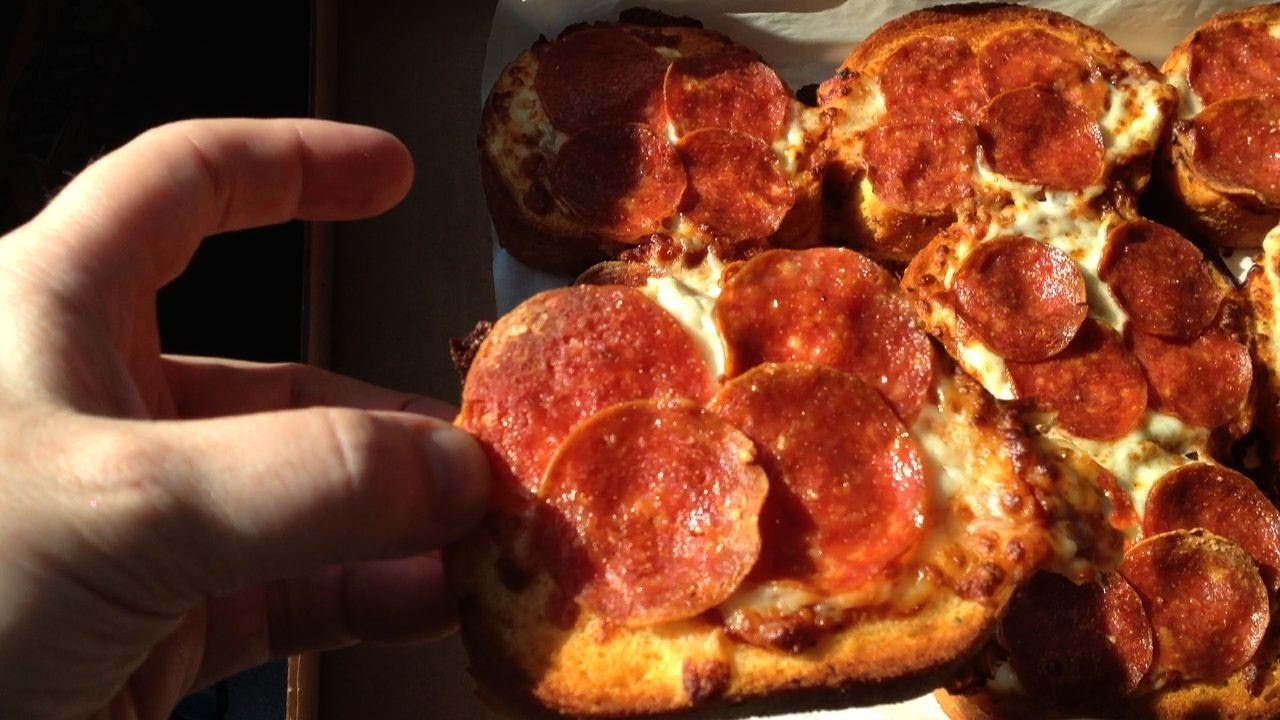 Pizza Hut's Garlic Bread Pizza: Lazy, Lowbrow, Delicious