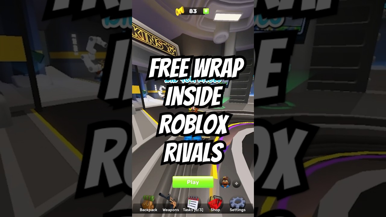 Use This Code To Get A Free Wrap Inside Roblox Rivals #shorts #roblox #robloxrivals