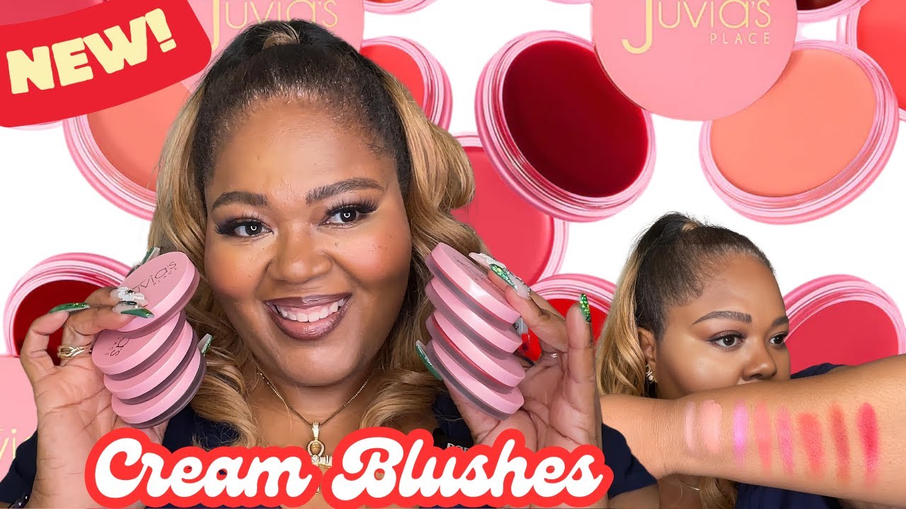 *New* Juvia’s Place PIGMENTED!! Cream Blushes + Swatches | The Beautie Cypher