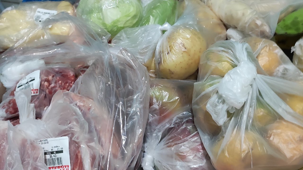 Compras da semana/ almoço de domingo com a família toda 😍😍❤️