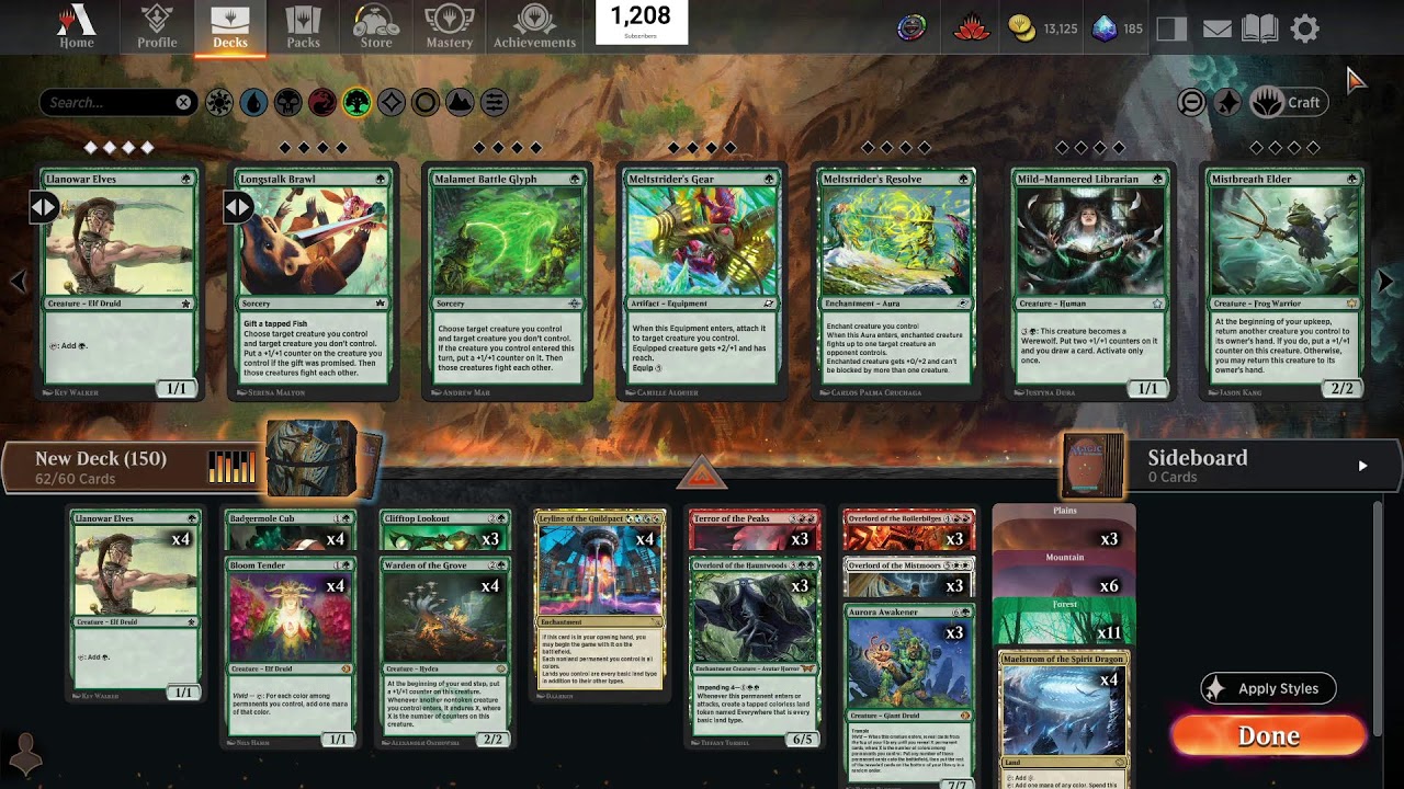 let's play magic the gathering arena