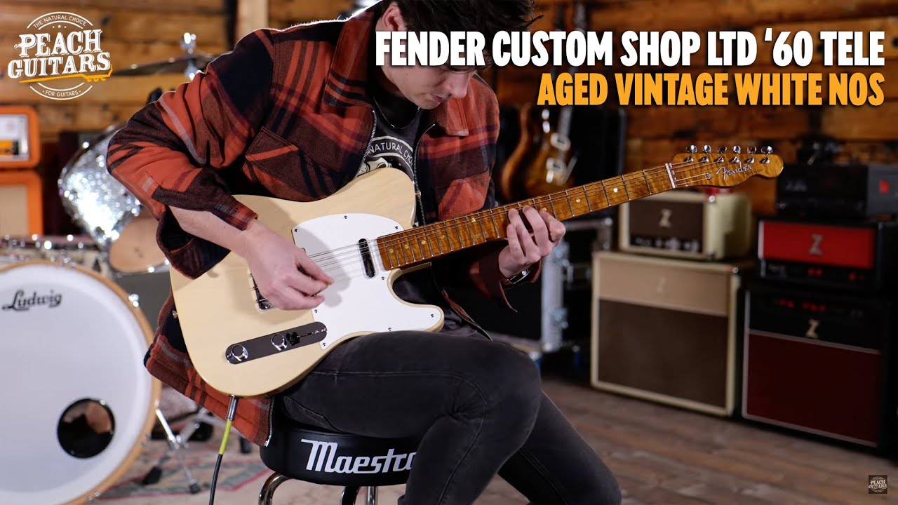 No Talking...Just Tones | Fender Custom Shop LTD '60 Tele NOS Aged Vintage White