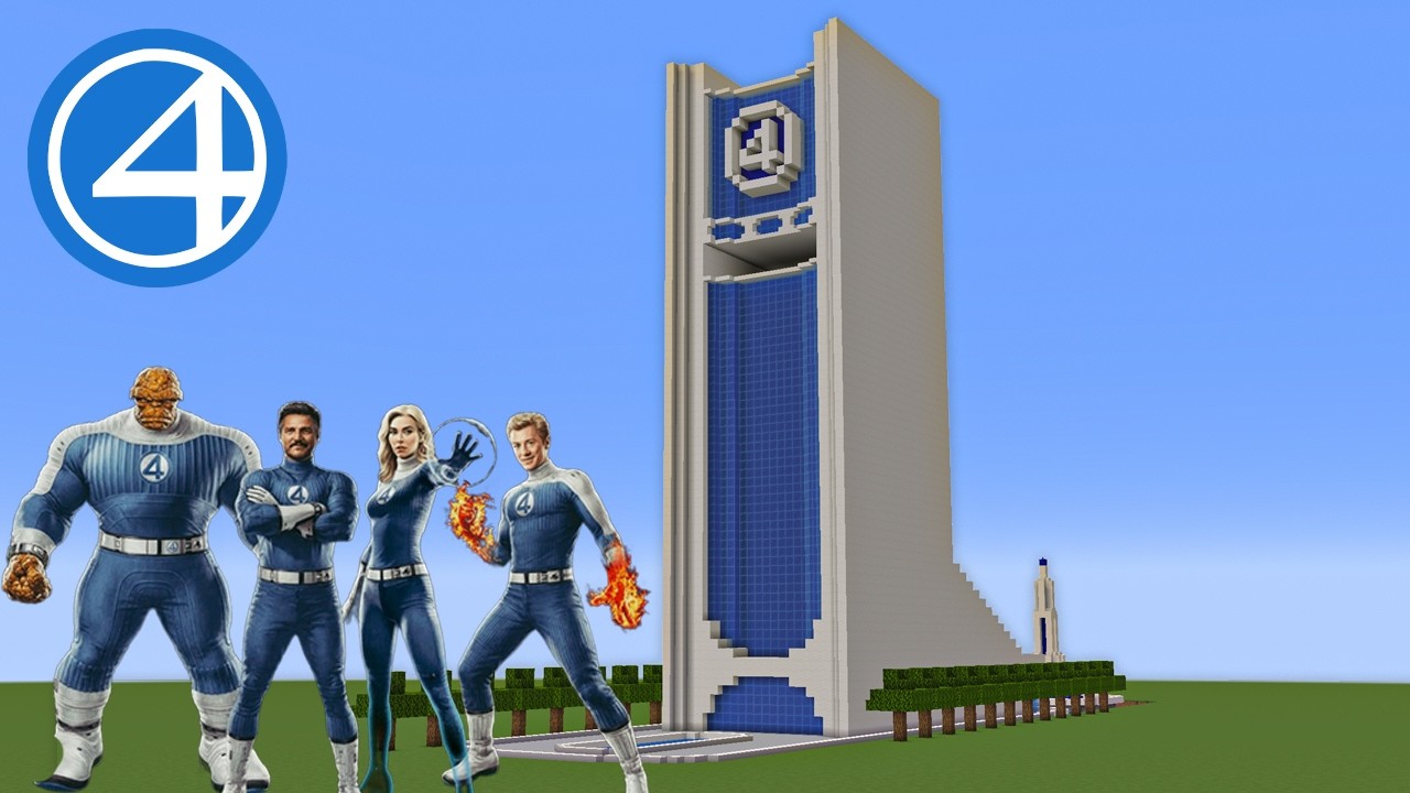 How To Build The Baxter Building In Minecraft 