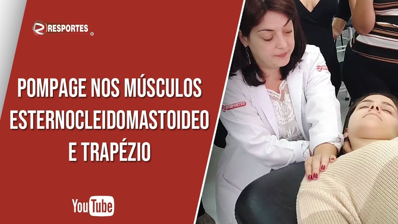 Pompage nos músculos Esternocleidomastoideo e Trapézio