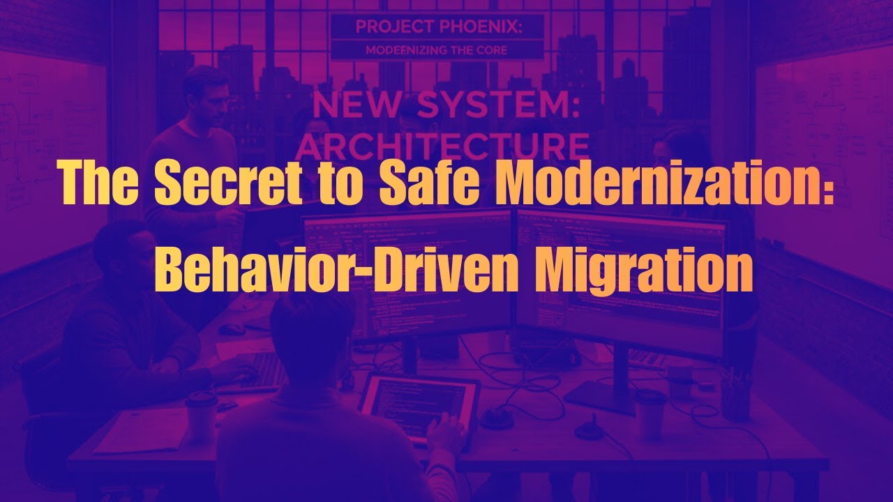 The Secret to Safe Modernization: Behavior-Driven Migration