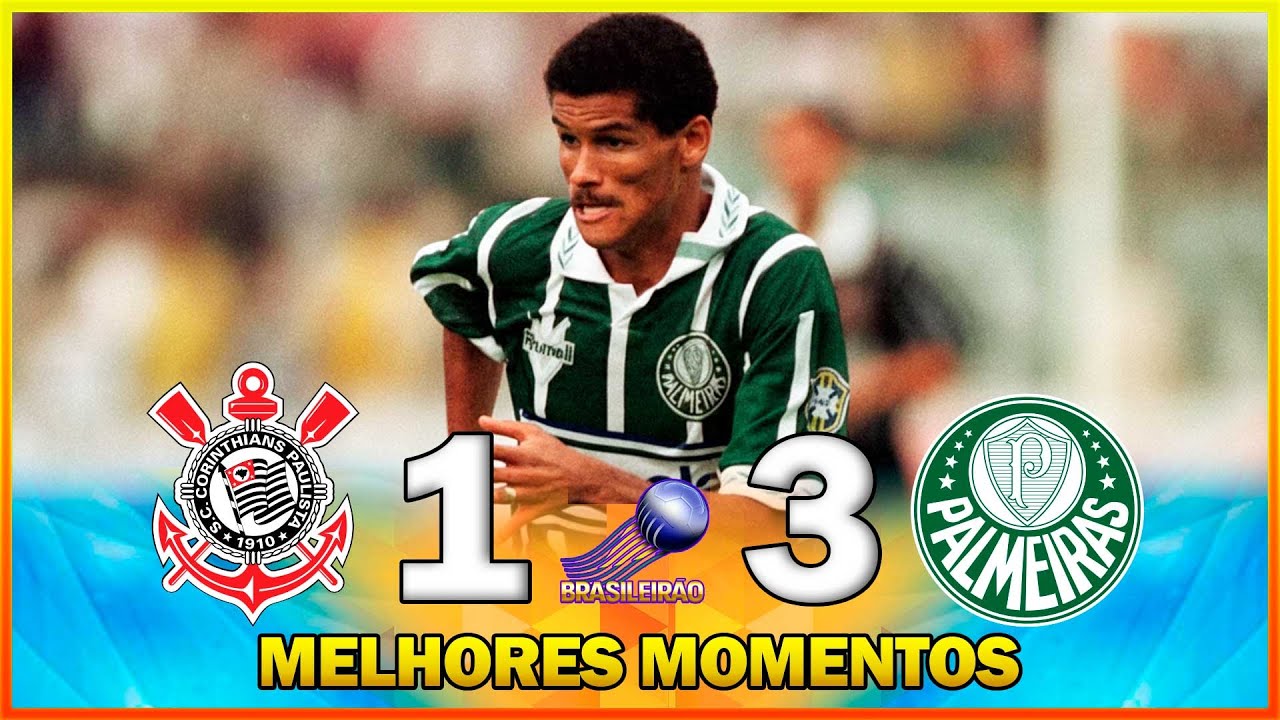 CORINTHIANS 1 x 3 PALMEIRAS ● MELHORES MOMENTOS ● CAMPEONATO BRASILEIRO 1994 ● FINAL ● JOGO 01