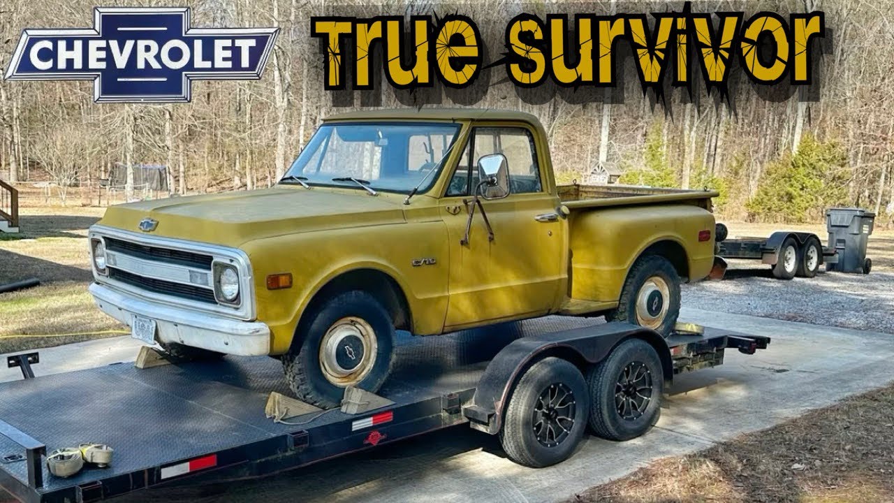 We found a HOLY GRAIL 1970 CHEVY C10 TRUCK!! (ALL ORIGINAL ONE OWNER SURVIVOR)