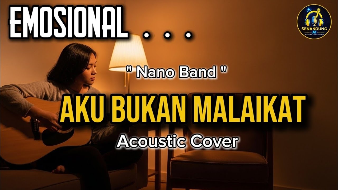 MENYAKIYKAN HATI.... AKU BUKAN MALAIKAT - NANO BAND [ COVER ] 