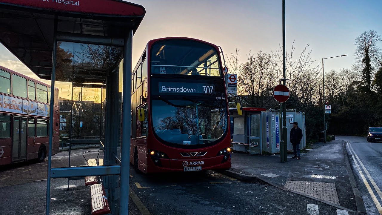 Nice Voith | Arriva London Bus Route 307 Wright Gemini 2 VDL DB300 DW190