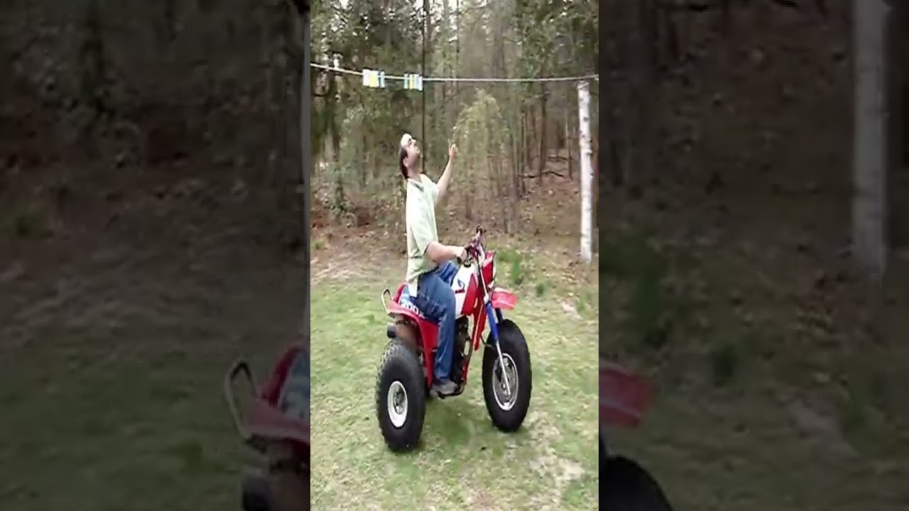 1985 Honda 3 wheeler 200X  #shorts