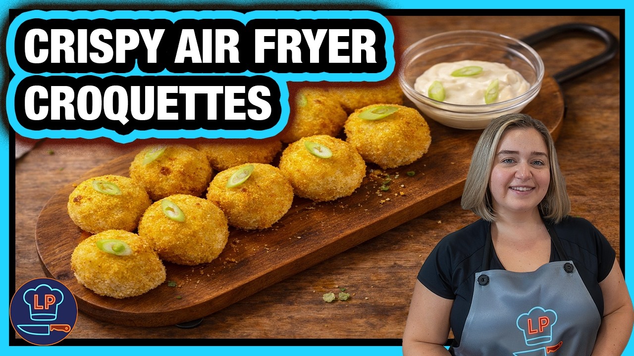 Restaurant Style Croquettes in the Air Fryer?!