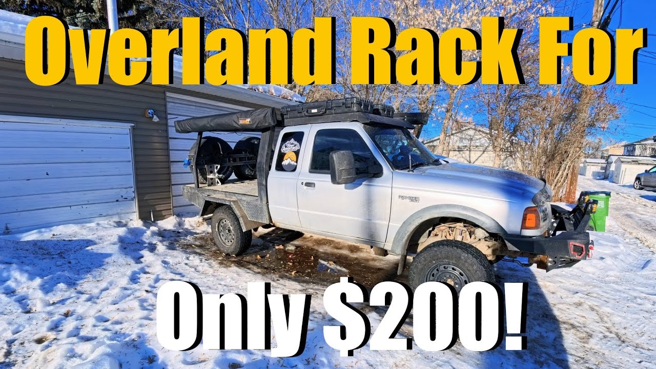 I Built this Overland Roof Rack For $200 And SAVED Over $800!