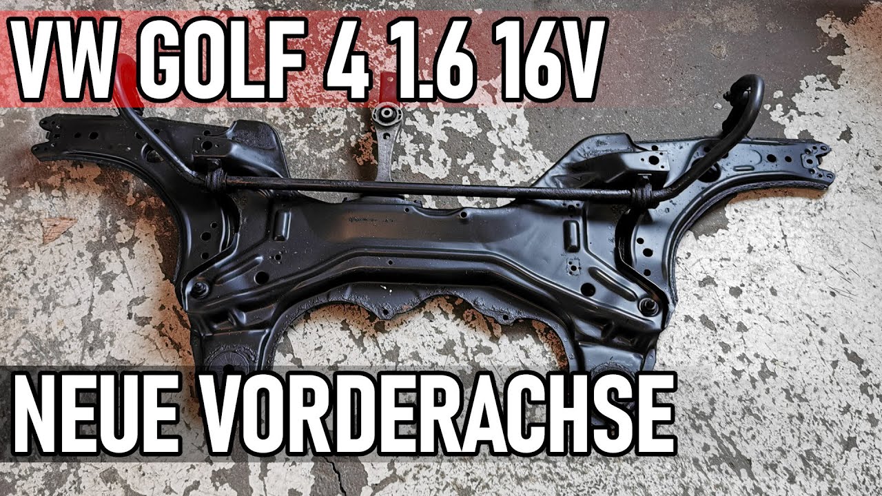 VW Golf 4 1.6 16V | Neue Vorderachse | v.195 👨‍🔧