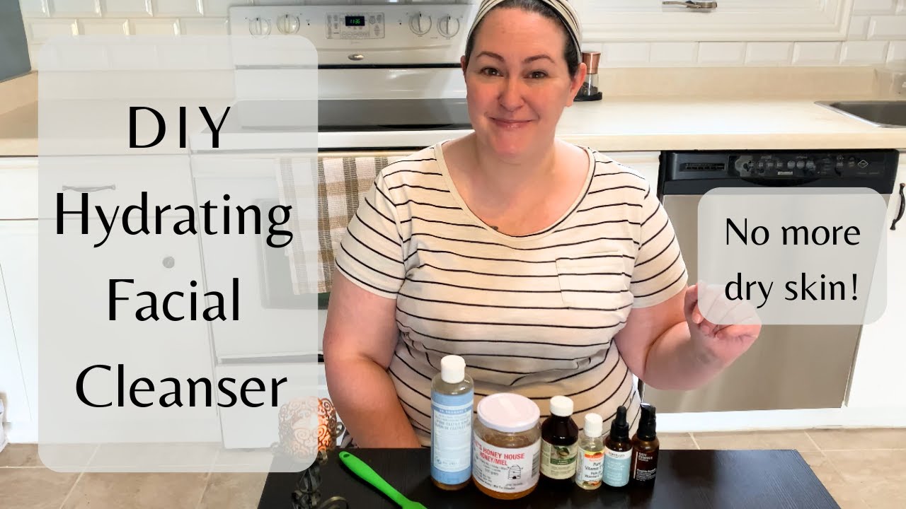 How To Make Your Own Face Wash | DIY Face Cleanser For Dry Skin