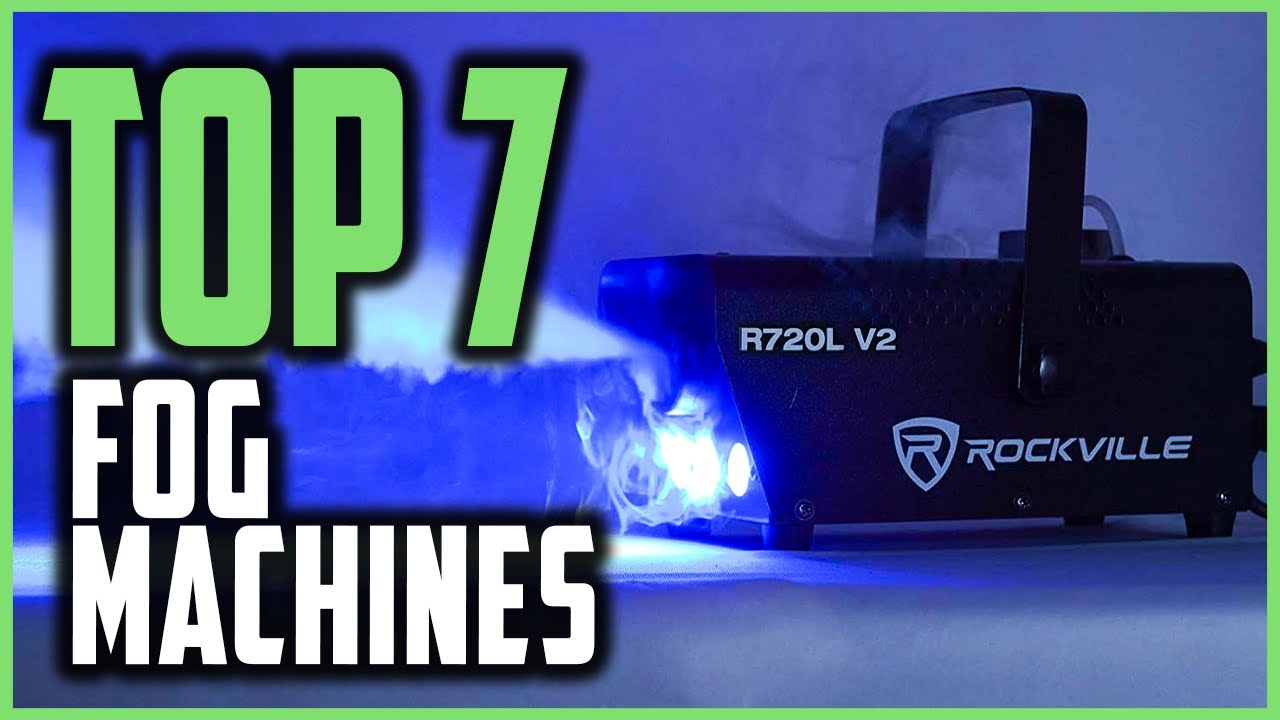 Best Fog Machine Reviews In 2021 | Top 7 Coolest Fog Machines For Mist & Smoke Effects