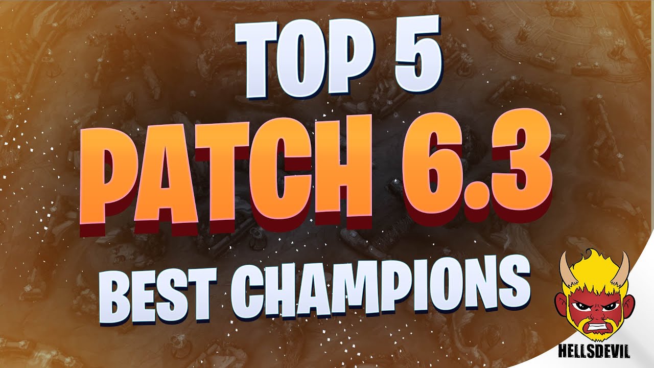 WILD RIFT | The 5 BEST Champions of Patch 6.3!