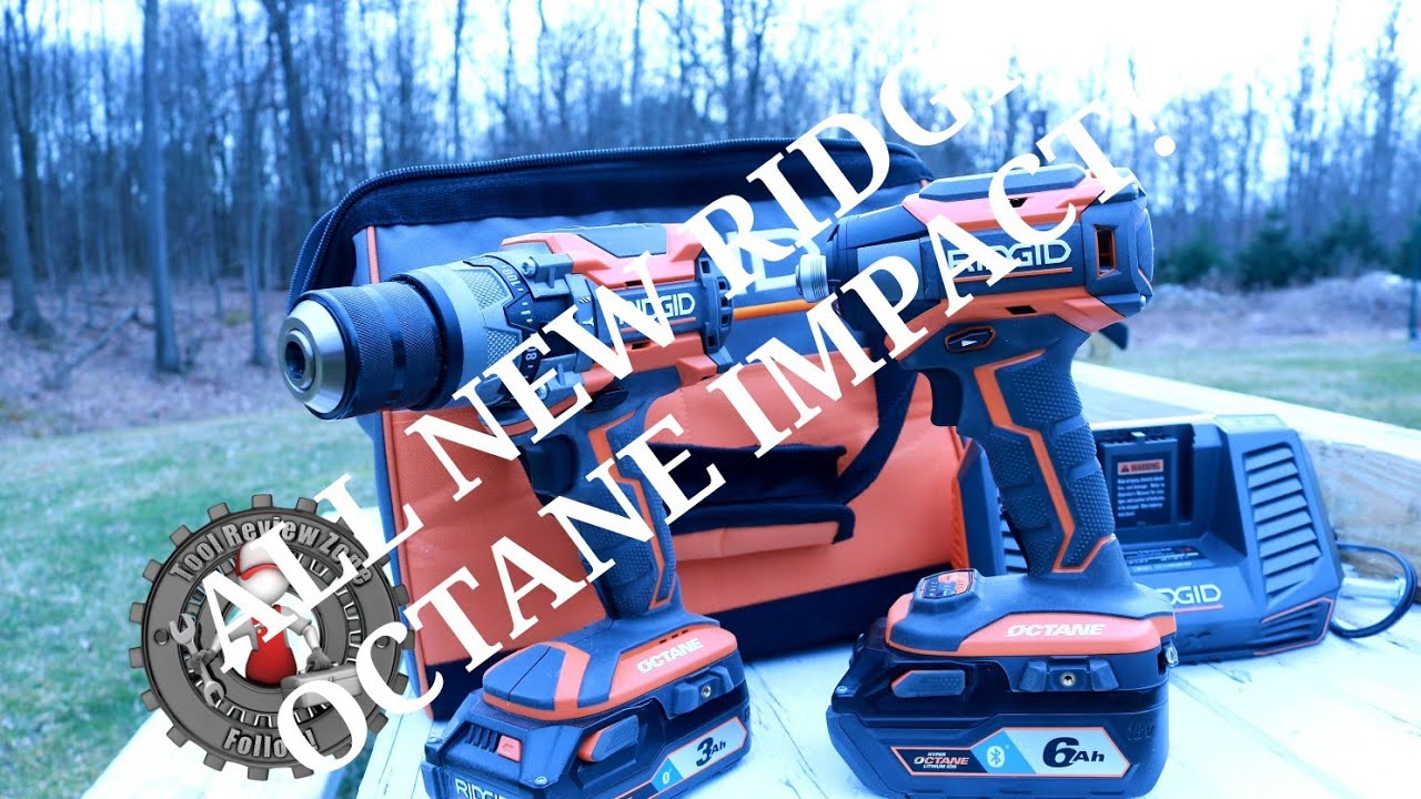 The all new RIDGID OCTANE Impact gun is here! and it comes in a new kit (R9500)  #RIDGID #OCTANE