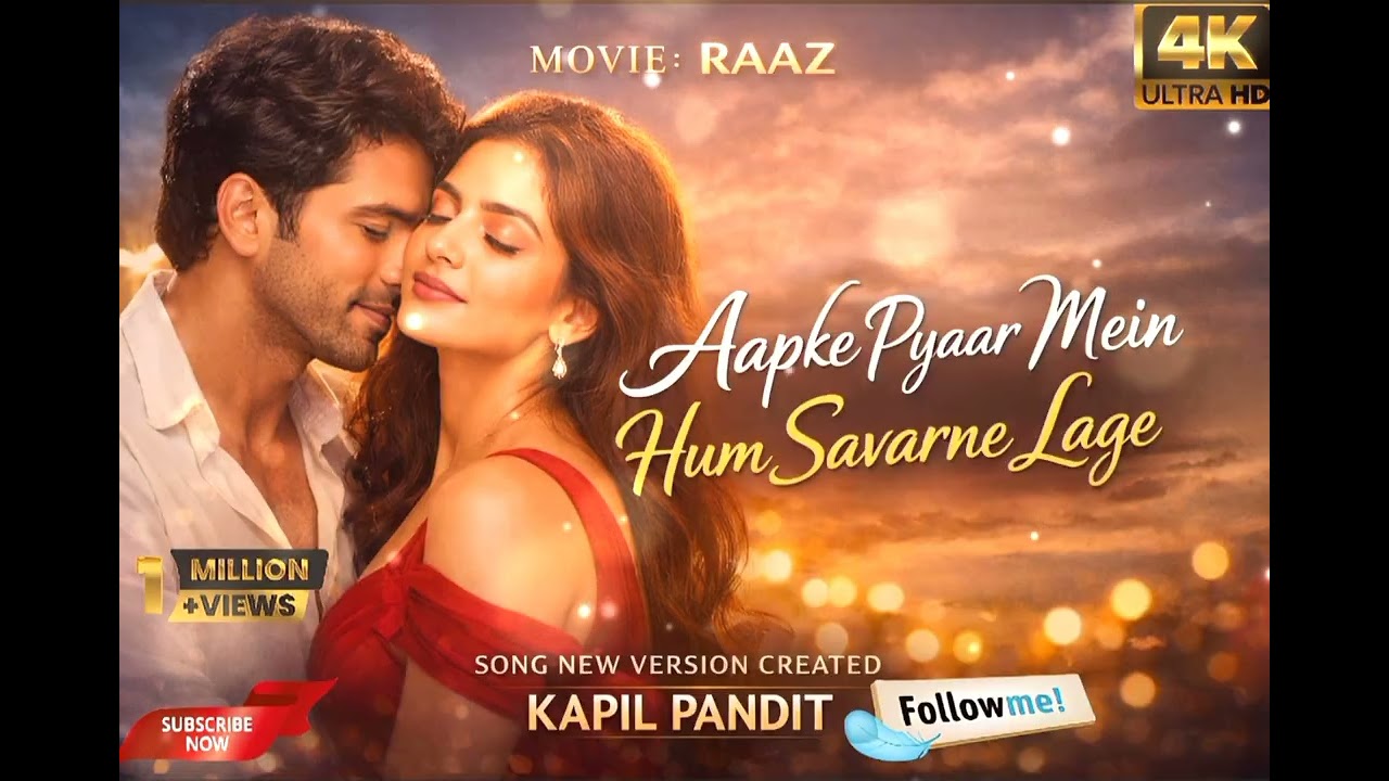 Aapke pyar Mein hum sawarne Lage#Raaz #love#song#tranding#love#evergreenhits #newmusic #kapilpandit 