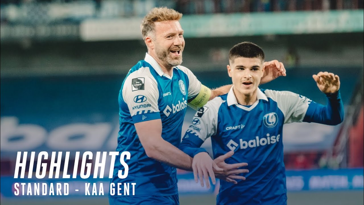 🎬 Standard - KAA Gent: 1-4 (MD9 Europe Play-Offs)