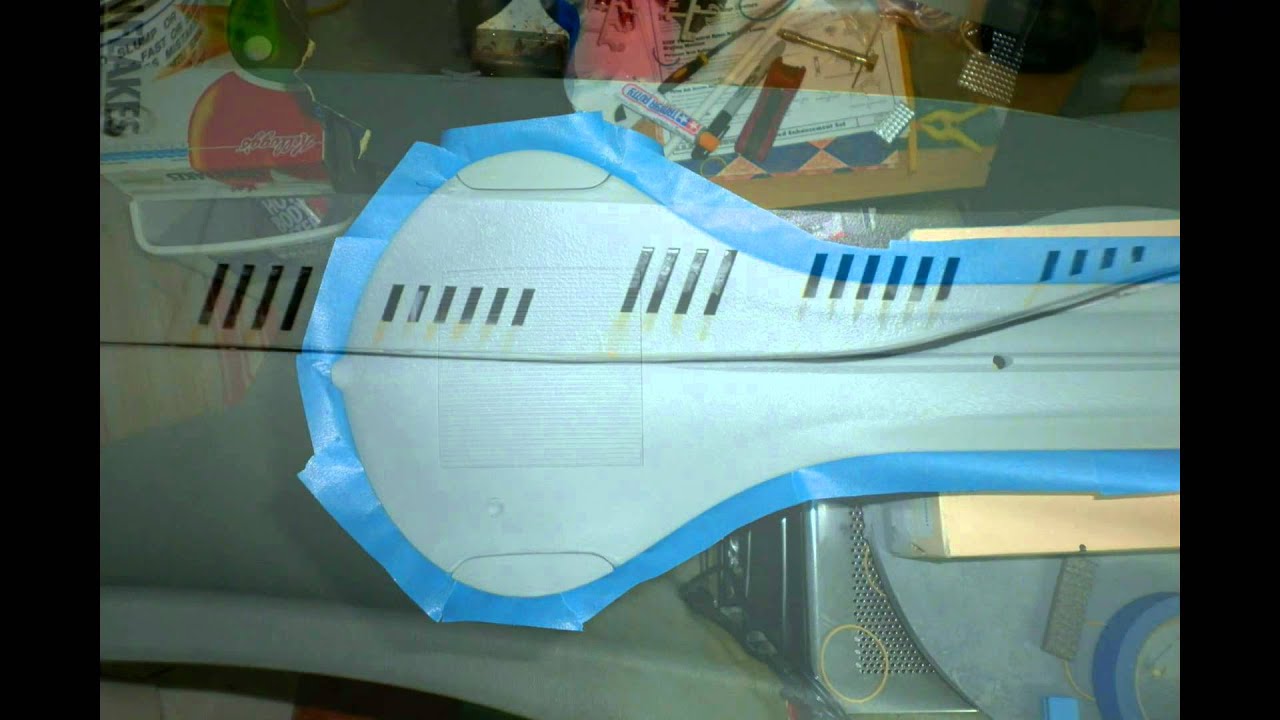 Part 4 trim n painting the model
