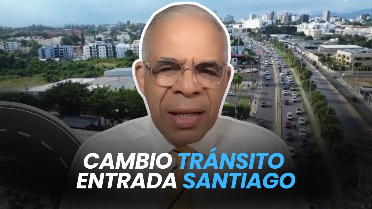 Cambiio tránsito entrada Santiago