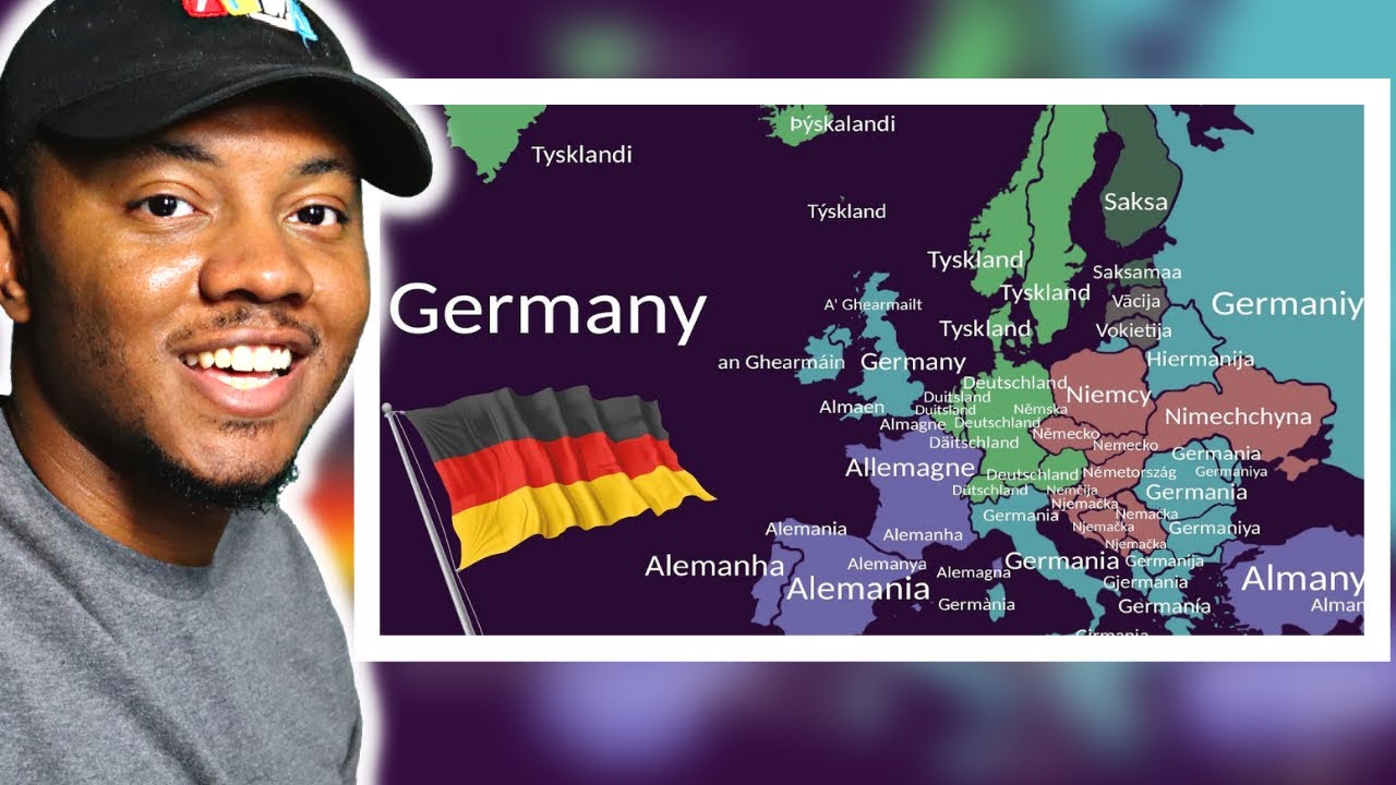 AMERICAN REACTS To Comparison of European Languages: COUNTRIES