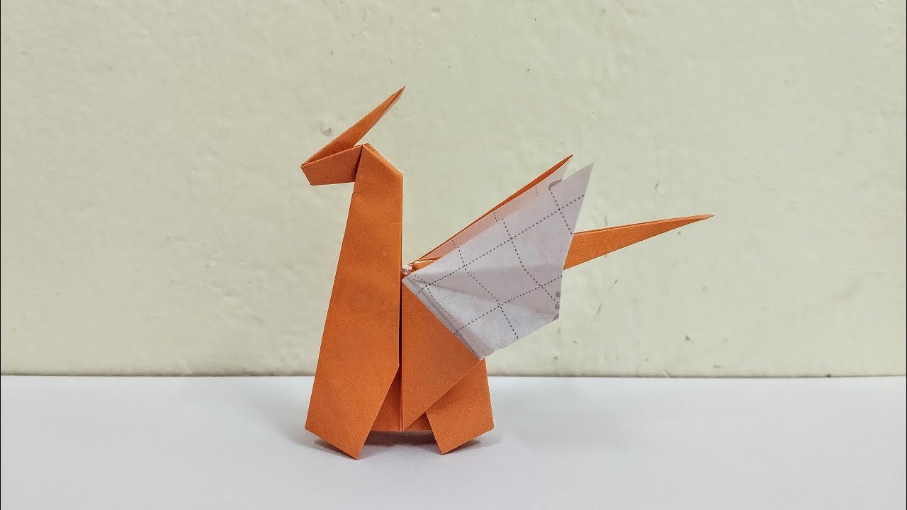 How to make Dragon Easy - Origami Dragon Paper - Origami Tutorial