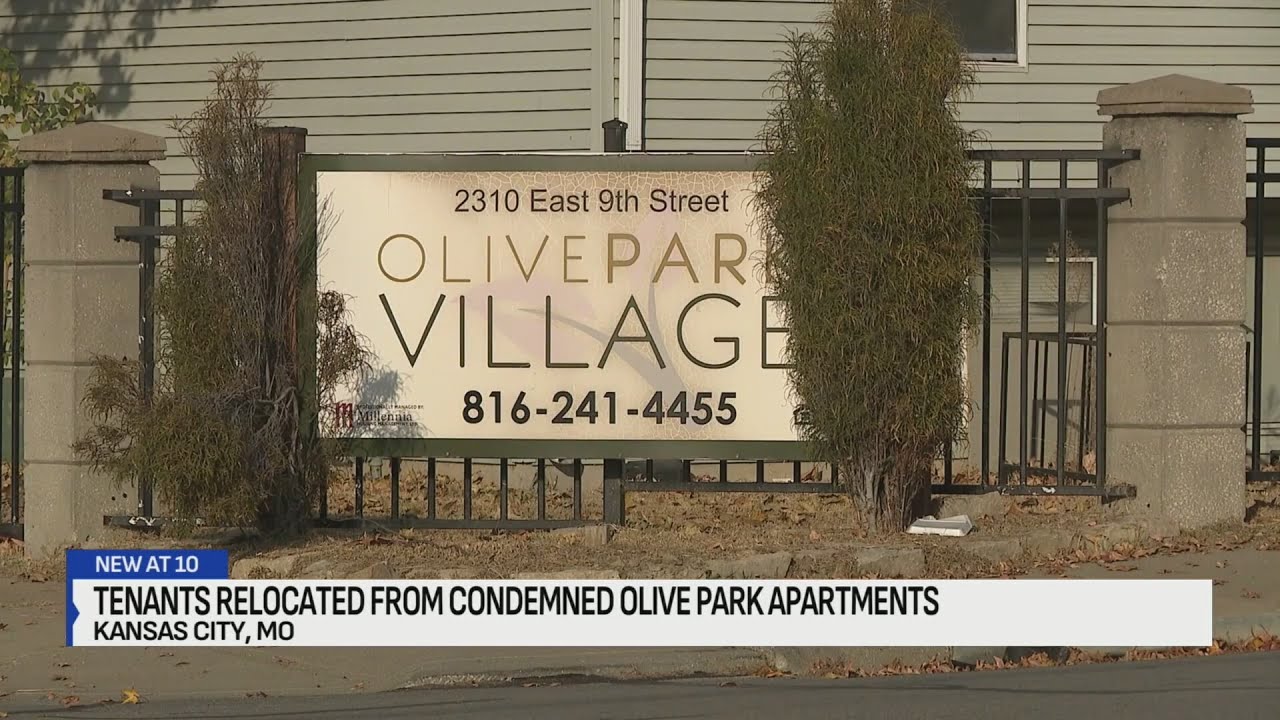 Olive Park Village tenants relocated after complex is condemned