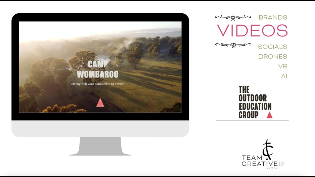 Team Creative: Camp Wombaroo Video and Professional Photography