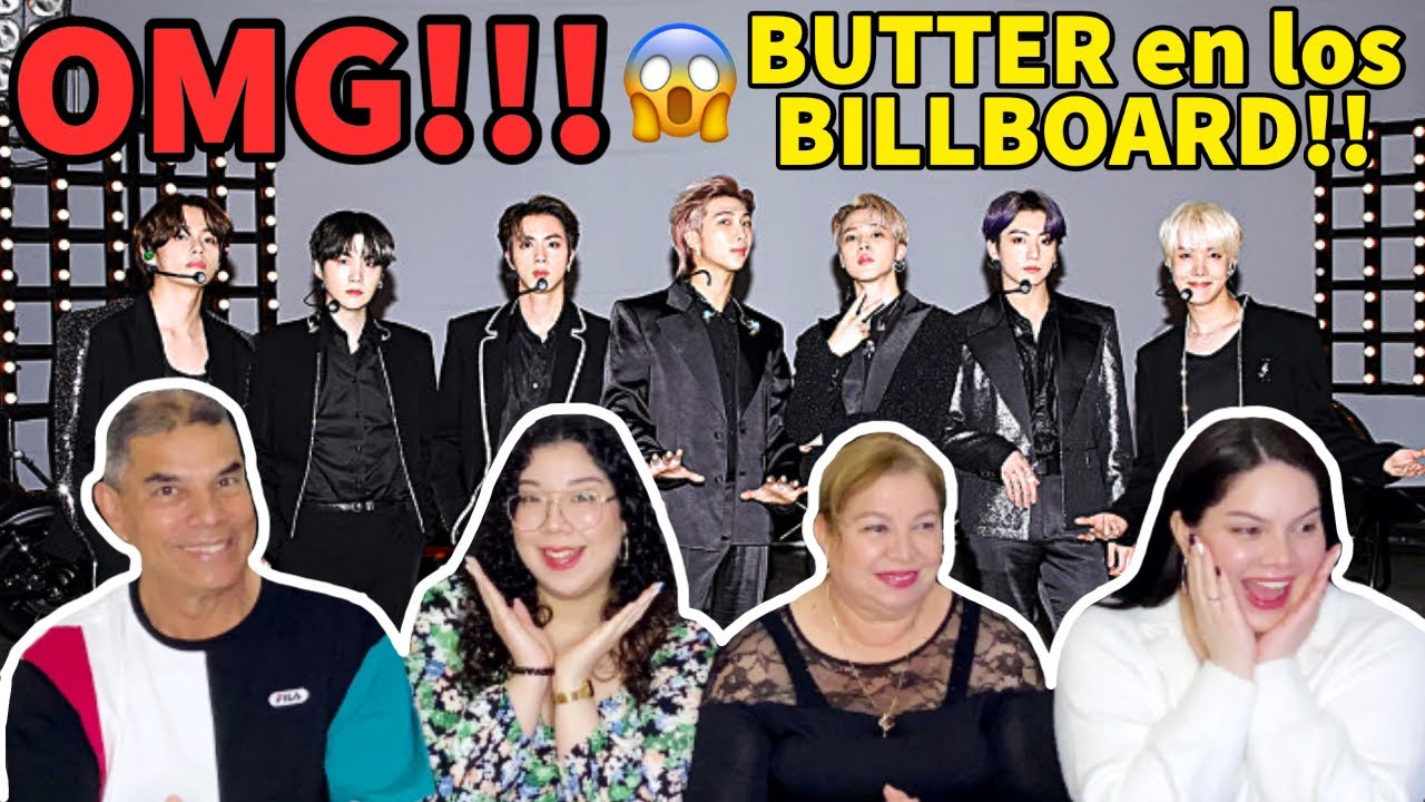 BTS  'Butter'  Billboard Music Awards | Reacción EN FAMILIA!! 💛 🧈