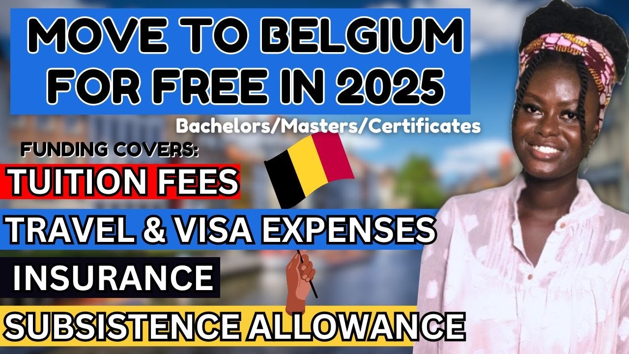 FULL SCHOLARSHIP TO STUDY IN BELGIUM FOR INTERNATIONAL STUDENTS|