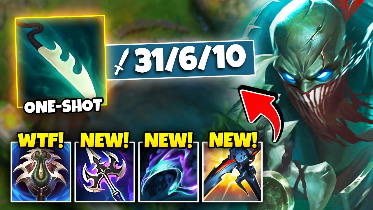The Absolute BEST Pyke game you will ever witness (NEW LETHALITY ITEMS)