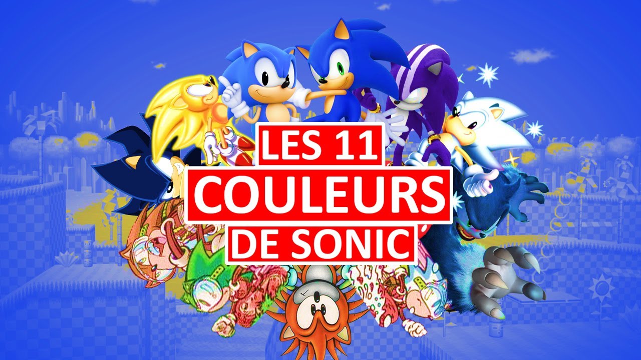 Vert, Blanc, Jaune, Marron : Sonic n'a pas toujours été bleu