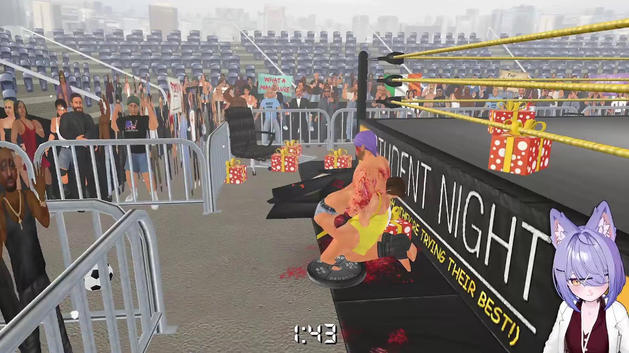 【Wrestling Empire】I'll show you who's the boss of this locker room