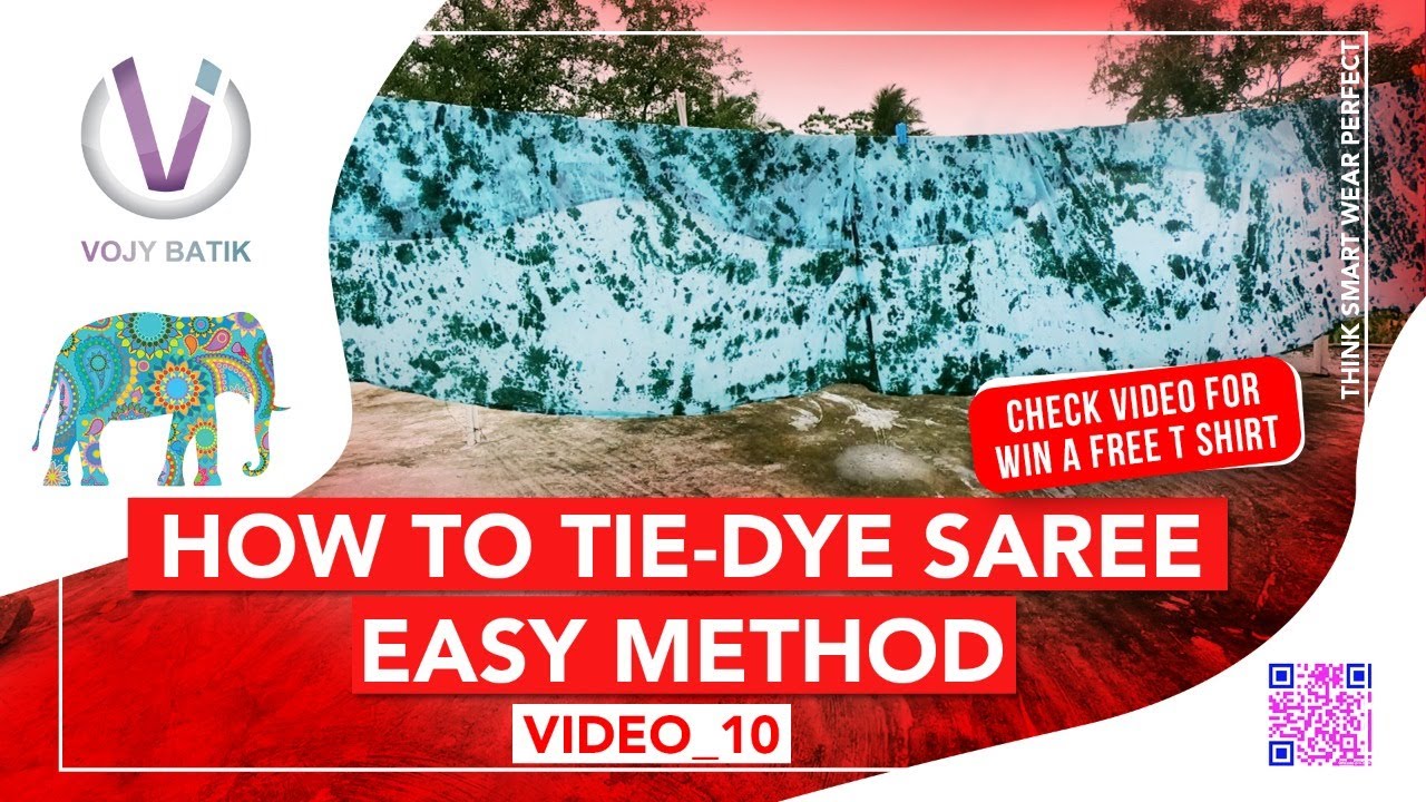 How to tie dye |  materials | DIY | tie dye tutorial | best tie dye | Green dye | hand craft | Vojy