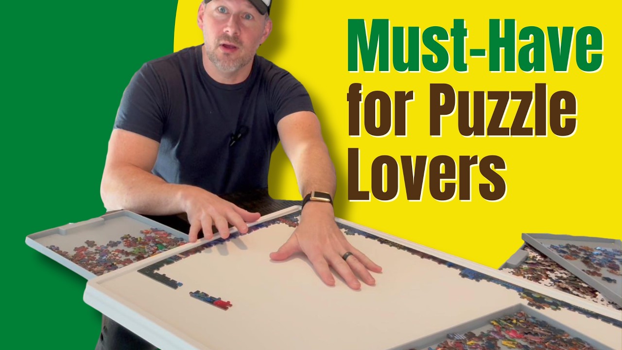 The Rotating Puzzle Board every family needs! Dad's Welgee Board review