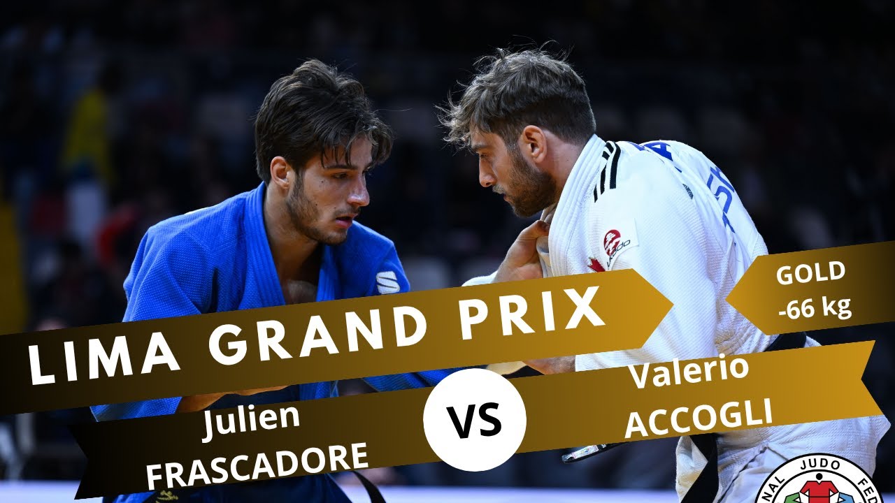Julien FRASCADORE VS Valerio ACCOGLI Lima Grand Prix 2025 Gold medal contest -66 kg