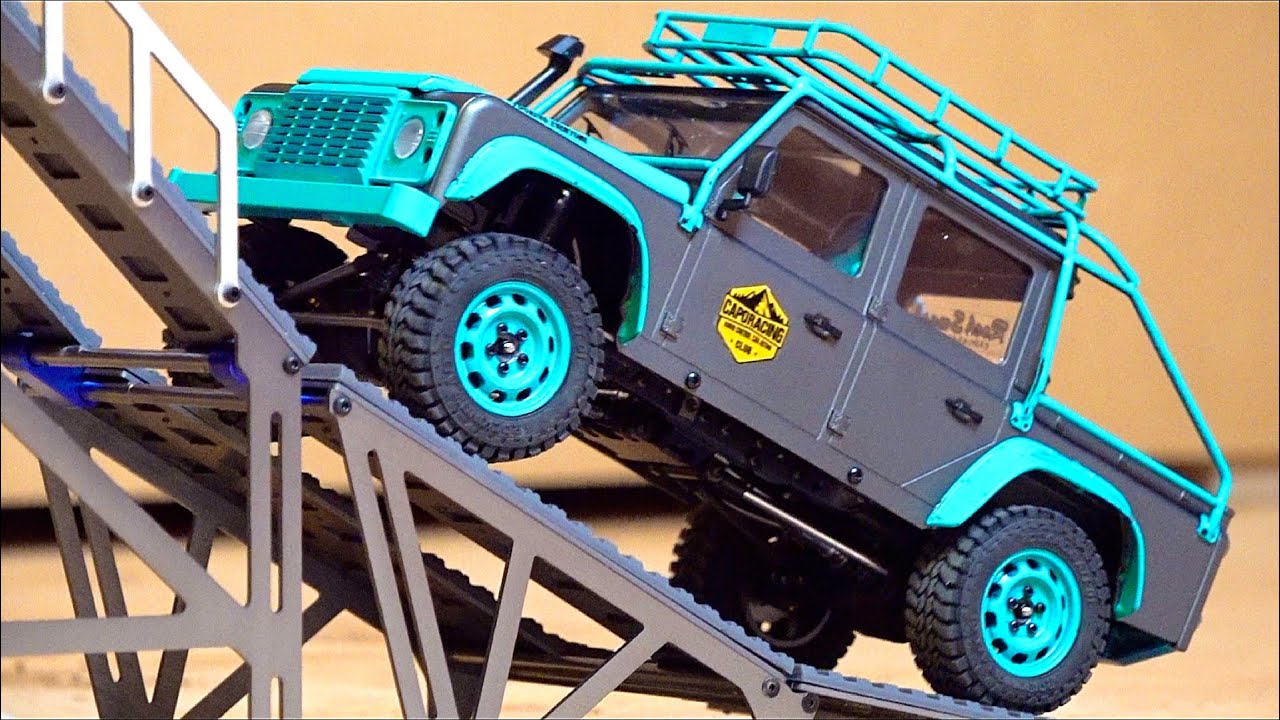 I FINISHED the CAPO CUB 1/18 LR Defender 4x4 ALL METAL Trail Truck | RC ADVENTURES