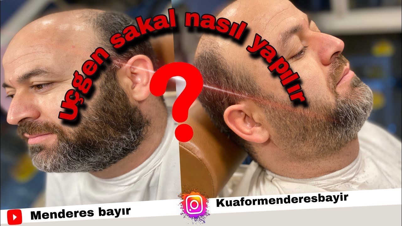 Üçgen sakal nasıl yapılır |haircur |berber egitim |berber okulu |2021 |covid19 |kirli Sakal